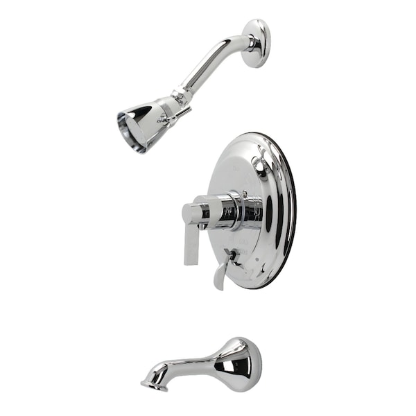 Kingston Brass KB36310NDL Tub and Shower Faucet, Polished Chrome KB36310NDL - main